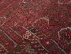 Rare Oversize Tribal Red Brown Beshir Rug No. 10977