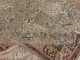 Large Green Indian Botanical Floral Antique Rug No. 10982