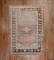 Pink Field Oushak Scatter Size Rug No. 28220