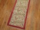 Turkish Narrow Floral ivory and red Runner No. 29513