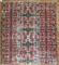 Turkish Deco Square Rug No. 30436