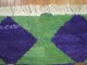 Green Purple Konya Shag Rug No. 30685