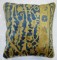 Indigo Blue Indian Rug Pillow No. 30882s