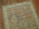 Terracotta Blue Persian Scatter Rug No. 30939