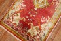Vintage Red Small Medallion Oushak No. 30950
