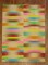 Retro Rainbow Color Kilim No. 31196