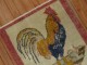 Pictorial Turkish Rooster Rug No. 31219