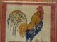 Pictorial Turkish Rooster Rug No. 31219