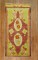 Vintage Turkish Oushak Rug with Neon Green Accents No. 31222