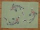 American Hooked Fish Rug No. 31283