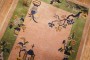 Blush Chinese Art Deco Rug No. 31451