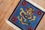 Blue Dragon Motif Tibetan Rug No. 31595