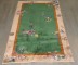 Green Art Deco Chinese Accent Rug No. 31626