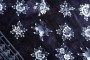 Square Floral Navy Chinese Rug No. 31629