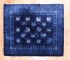 Square Floral Navy Chinese Rug No. 31629