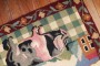 Hooked Pig Rug No. 31717