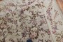 Romantic Floral Neutral Austrian Rug No. 5898