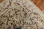 Romantic Floral Neutral Austrian Rug No. 5898