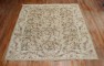 Romantic Floral Neutral Austrian Rug No. 5898