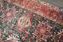 Emerald Green Vintage Persian Heriz No. 10949