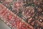 Emerald Green Vintage Persian Heriz No. 10949