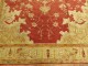 Red Antique Room Size Turkish Oushak Rug No. 8067