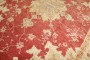 Red Antique Room Size Turkish Oushak Rug No. 8067