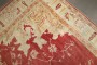 Red Antique Room Size Turkish Oushak Rug No. 8067