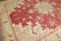 Red Antique Room Size Turkish Oushak Rug No. 8067