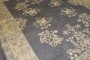 Gray Floral Antique Oushak Rug No. 8251