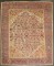  Dramatic  Square Antique Sultanabad Rug No. 8265