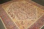  Dramatic  Square Antique Sultanabad Rug No. 8265