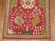 Christmas Color Antique Turkish Oushak Rug No. 8370