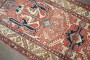 Antique Rustic Heriz Runner No. 8751