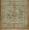 Square Vintage Samarkand Rug No. 8758