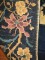 White and Blue Chinese Rug No. 8868