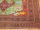 Bright Green Persian Pictorial Meshed Rug No. 9822