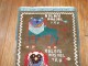 Vintage Lion Pictorial Rug No. 9866