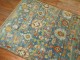 Antique blue green malayer rug No. 9958