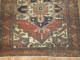 Square Antique Persian Heriz Rug No. j1036