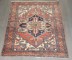 Square Antique Persian Heriz Rug No. j1036