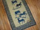 Early 20th Century Chinese Pictorial Horse Rug No. j1047