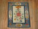 Antique Tibetan Floral Rug Mat No. j1093