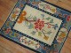 Antique Tibetan Floral Rug Mat No. j1093