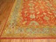 Antique Turkish Tomato Red Oushak rug No. j1368