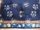 Blue Chinese Floral Rug No. j1428