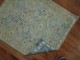Powder Blue Antique Square Persian Square Mat Rug No. j1585