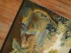 French Green Tapestry Wall Hanging No. j1741