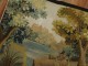 French Green Tapestry Wall Hanging No. j1741
