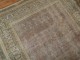 Worn Dusty Pink Persian Square Rug No. j1816